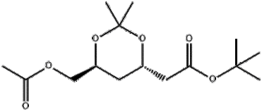 tert-Butyl (4R-cis)-6-[(acetyloxy)methyl]-2,2-dimethyl-1,3-dioxane-4-acetate