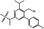 4-(4-Fluorophenyl)-6-isopropyl-2-[(N-methyl-n-methylsulfonyl)amino]pyrimidine-5-yl-methanol