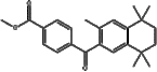 Methyl4-[(5,6,7,8-tetrahydro-3,5,5,8,8-pentamethyl-2- nap hthalenyl)carbonyl] benzoate