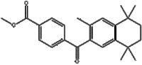 Methyl4-[(5,6,7,8-tetrahydro-3,5,5,8,8-pentamethyl-2- nap hthalenyl)carbonyl] benzoate