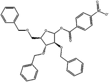 2,3,5-tri-o-benzyl-d-arabinofuranose-1-(4-nit robenzoate)