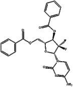 2-deoxy-2’,2’-difluoro-3’5’-bis-o-benzoyleytidi ne monohydrochloride