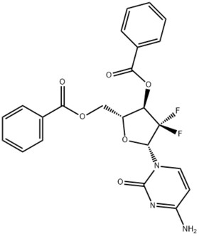 2-deoxy-2’,2’-difluoro-3’5’-bis-o-benzoyleytidi ne monohydrochloride