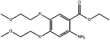 Ethyl4,5-bis(2-methoxyethoxy)-2-aminobenzoate