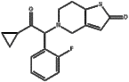 5-[2-cyclopropyl-1-(2-fluorophenyl)-2-oxoethyl]- 5,6,7,7a-tetrahydrothieno[3,2-c]pyridin-2 (4h)-one