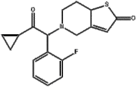 5-[2-cyclopropyl-1-(2-fluorophenyl)-2-oxoethyl]- 5,6,7,7a-tetrahydrothieno[3,2-c]pyridin-2 (4h)-one