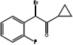 2-bromo-2-(2-fluorophenyl)-1-cyclopropylethanone