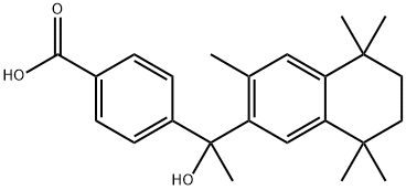 Benzoic acid, 4-[1-hydroxy-1-(5,6,7,8-tetrahydro- 3,5,5,8,8-pentamethyl-2-naphthalenyl)ethyl]