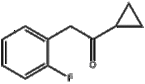 Cyclopropyl 2-fluorobenzyl ketone