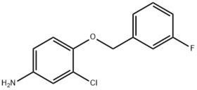 3-chloro-4-(3-fluorobenzyloxy)aniline