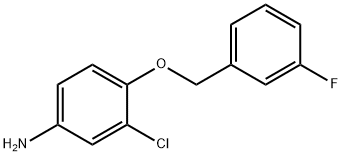 3-chloro-4-(3-fluorobenzyloxy)aniline