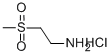 2-(methylsulfonyl)ethylamine HCl