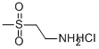 2-(methylsulfonyl)ethylamine HCl