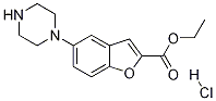 5-(1-piperazinyl)-2-benzofurancarboxylic acid ethyl ester hydrochloride