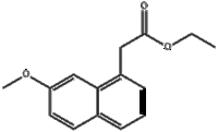 7-methoxy-1-naphthaleneacetic acid ethyl ester