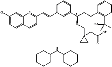 Montelukast Dicyclohexylamine Salt