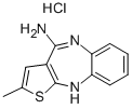 4-Amino-2-methyl-10H-thiene[2,3-b][1,5]benzodiazepine hydrochloride