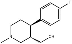 (3S,4R)-4-(4-Fluorophenyl)-3-hydroxymethyl-1-methylpiperidine