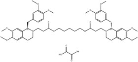 (1R,1'R)-2,2'-(3,11-Dioxo-4,10-dioxatridecamethylene)-bis-(1,2,3,4-tetrahydro-6,7-dimethoxy-1-veratr