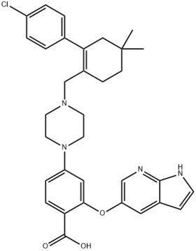 2-[(1H-pyrrolo[2,3-B]pyridin-5-yl)oxy]-4-[4-[[2-(4-chlorophenyl)-4,4-dimethyl ring Hex-1-enyl]methyl