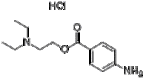 Procaine hydrochloride