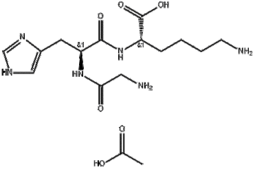 GLY-HIS-LYS ACETATE SALT