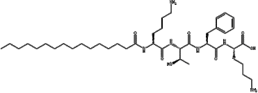 Palmitoyl tetrapeptide-10