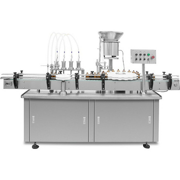 HQ-ZY4C1 Automatic liquid filling-capping machine
