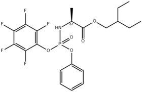 2-ethylbutyl ((s)-(perfluorophenoxy)(phenoxy)phosphoryl)-l-alaninate