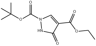 1-Tert-butyl 4-ethyl 3-hydroxy-1H-pyrazole-1,4-dicarboxylate