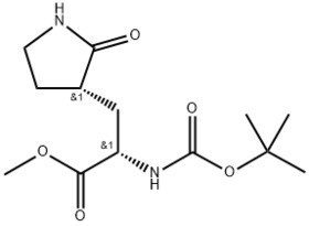 Methyl (S)-2-(Boc-amino)-3-[(S)-2-oxo-3-pyrrolidinyl]propanoate