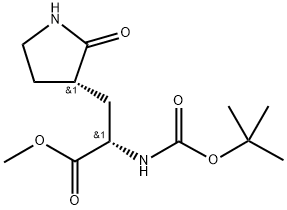 Methyl (S)-2-(Boc-amino)-3-[(S)-2-oxo-3-pyrrolidinyl]propanoate