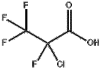 2-Chlorotetrafluoropropionic acid