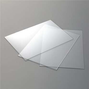 Transparent PET sheet for printing and folding box