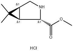 Methyl (1R,2S,5S)-methyl-6,6-dimethyl-3-azabicyclo[3.1.0]hexane-2-carboxylate hydrochloride