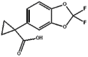 1-(2,2-Difluoro-benzo[1,3]dioxol-5-yl)-cyclopropanecarboxylicacid