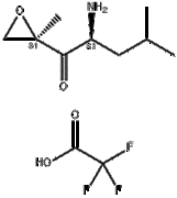 (S)-2-amino-4-methyl-1-((R) -2-methyloxiran-2-yl)pentan-1-one trifluoro acid salt