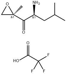 (S)-2-amino-4-methyl-1-((R) -2-methyloxiran-2-yl)pentan-1-one trifluoro acid salt