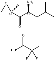 (S)-2-amino-4-methyl-1-((R) -2-methyloxiran-2-yl)pentan-1-one trifluoro acid salt