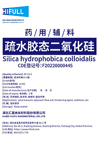 Silica hydrophobica colloidalis