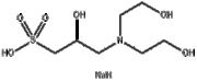 3-[N,N-Bis(hydroxyethyl)amino]-2-hydroxypropanesulphonic acid sodium salt