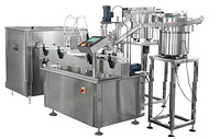 HQ-ZYP2C1 Spray filling capping machine