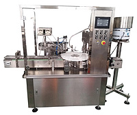 HQ-YGSX2 Liquid filling plugging capping machine