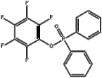 Perfluorophenyl diphenylphosphinate