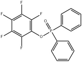 Perfluorophenyl diphenylphosphinate