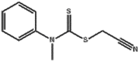 2-Cyanomethyl-N-methyl-N-phenyldithiocarbamate