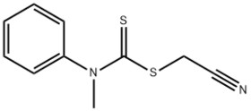 2-Cyanomethyl-N-methyl-N-phenyldithiocarbamate
