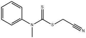 2-Cyanomethyl-N-methyl-N-phenyldithiocarbamate