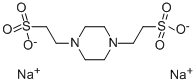 Disodium piperazine-1,4-diethanesulphonate