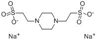 Disodium piperazine-1,4-diethanesulphonate